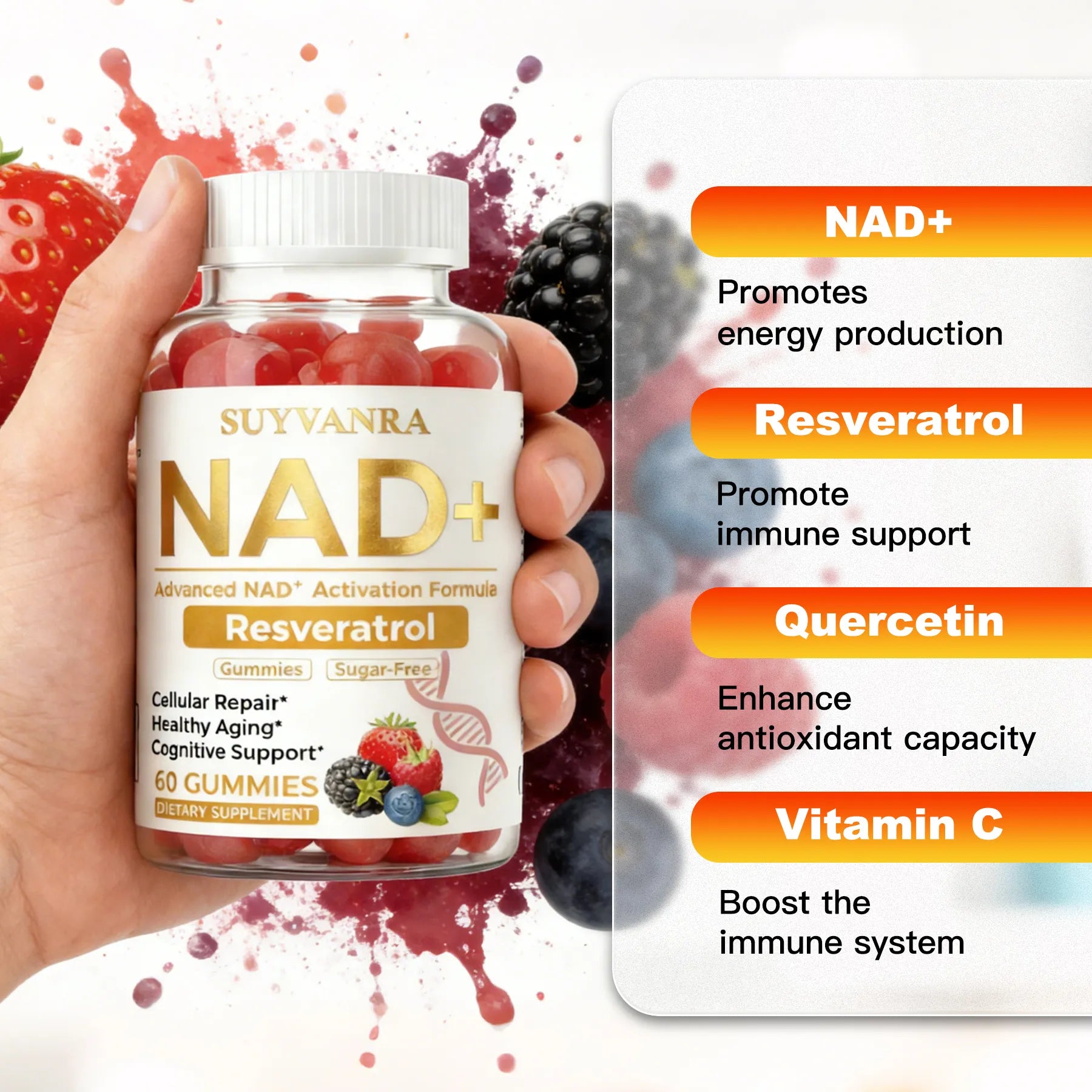 NAD+ Supplement Gummies